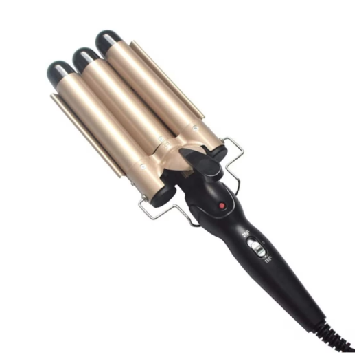 Ondulator de par 3 tuburi Temperatura reglabila Invelis ceramic